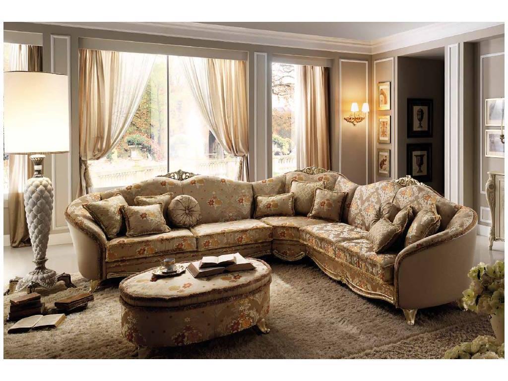 Arredo Classic: Tiziano: диван угловой ткань cat. В