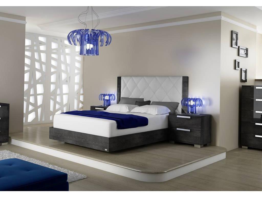 Status: Sarah: кровать 160х200  Rhombus с мягким изголовьем (серый)