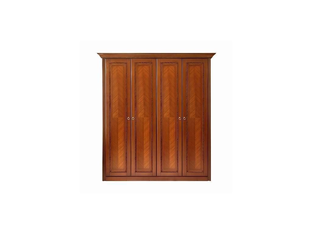 Timber: Палермо: шкаф 4-х дверный  (янтарь)