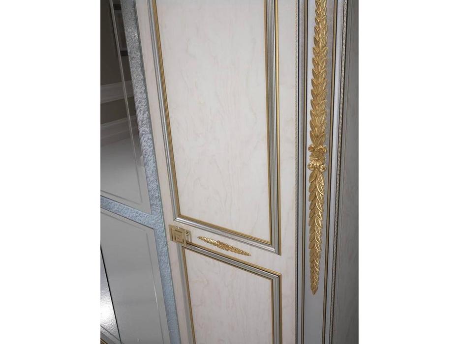 Arredo Classic: Liberty: шкаф 4-х дверный (слоновая кость, золото)