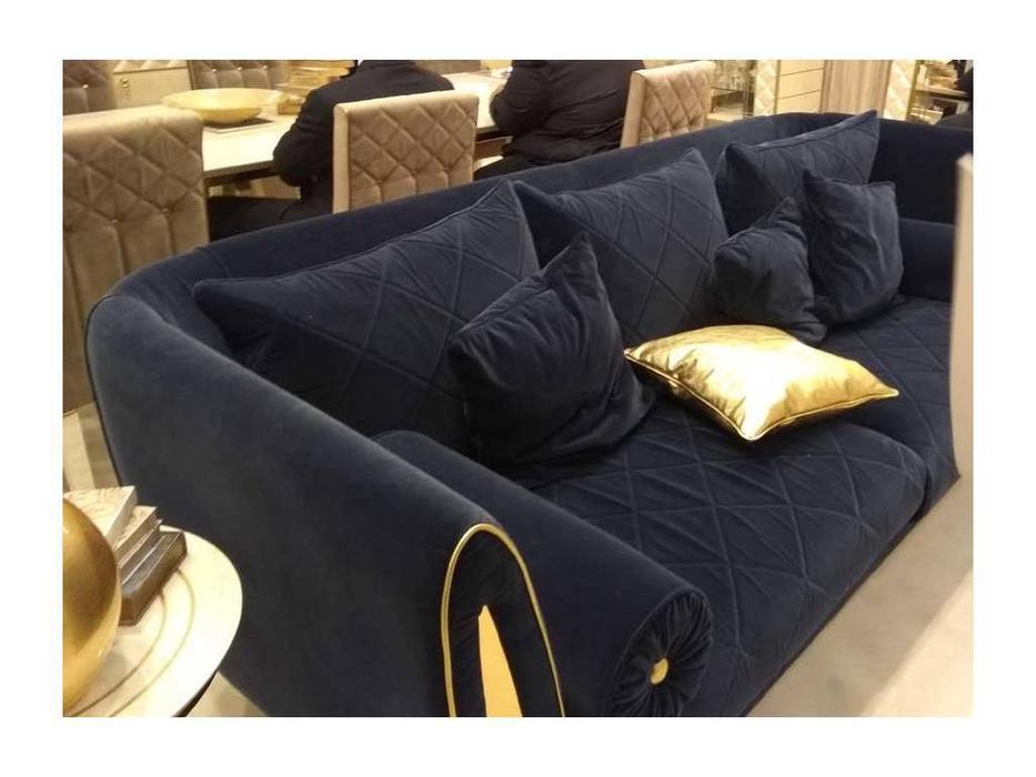 Arredo Classic: Sipario: диван 2-х местный ткань кат. E (синий)