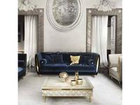 Arredo Classic: Sipario: диван 2-х местный ткань кат. E (синий)
