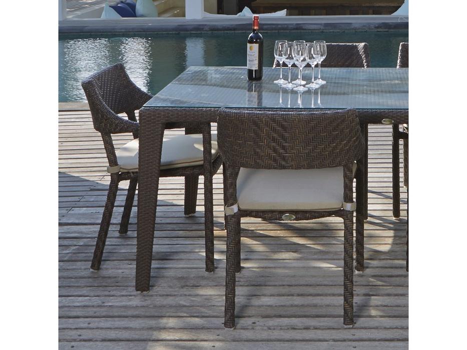 Skylinedesign: Plank: кресло садовое  с подушкой (графит)