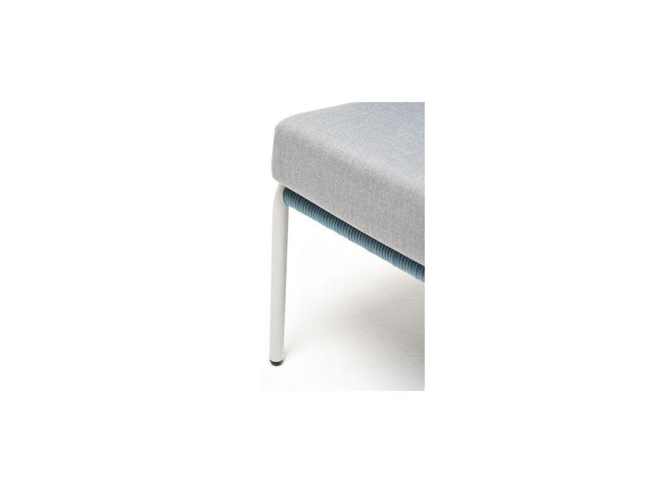 4SIS: Милан: кресло садовое  с подушками (бирюзовый)