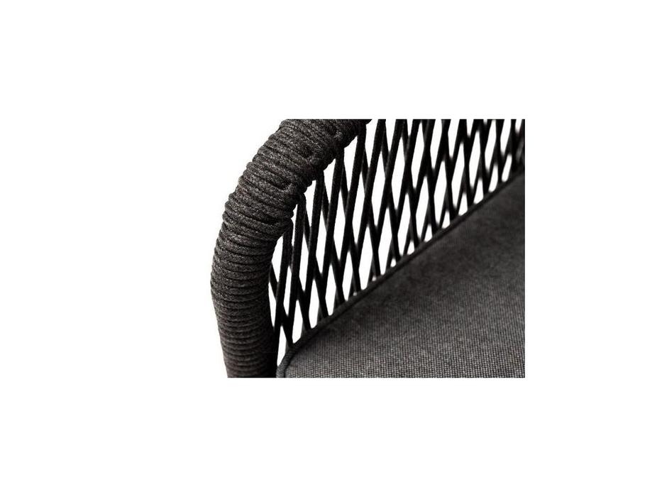 4SIS: Канны: кресло садовое  с подушками (темно серый)