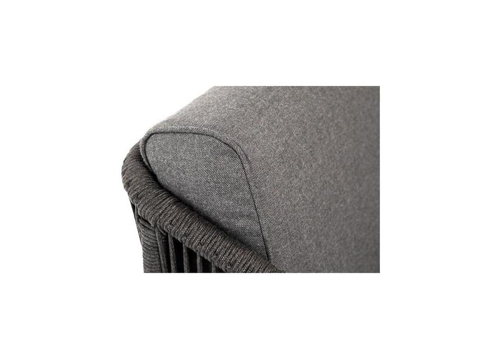 4SIS: Канны: кресло садовое  с подушками (темно серый)