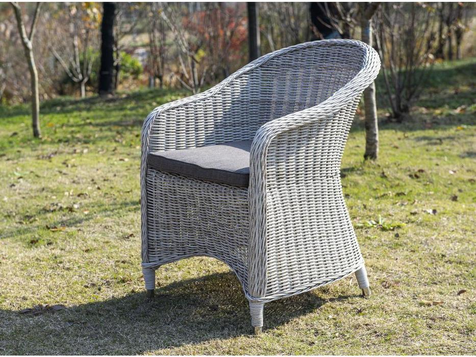 4SIS: Равенна: кресло садовое  с подушкой (бежевый)