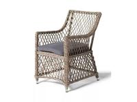 4SIS: Латте: кресло садовое  с подушкой (соломенный)