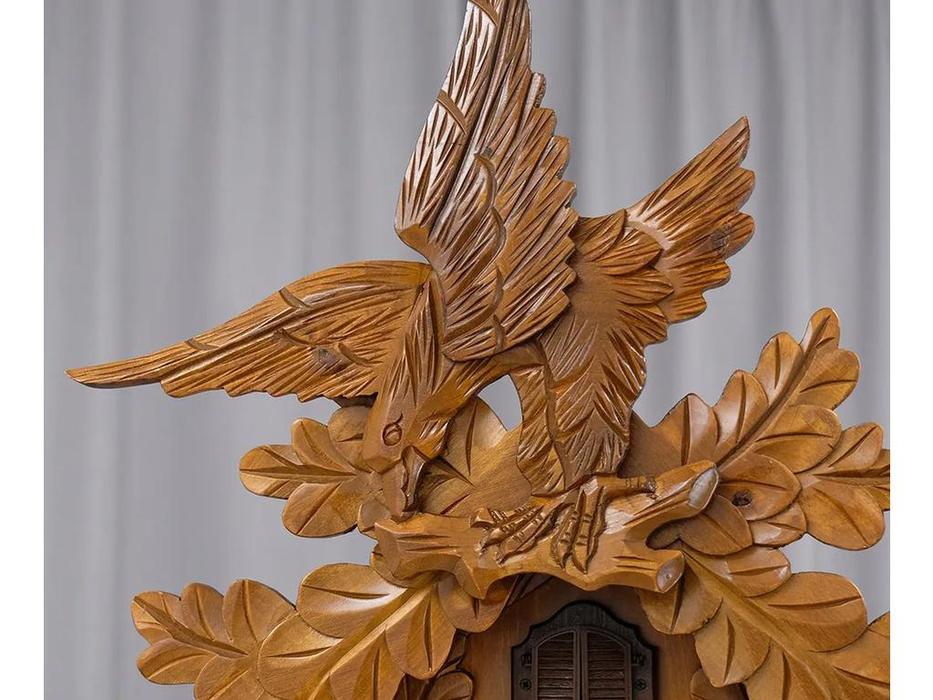 Columbus: Орёл: часы настенные с кукушкой  (коричневый)