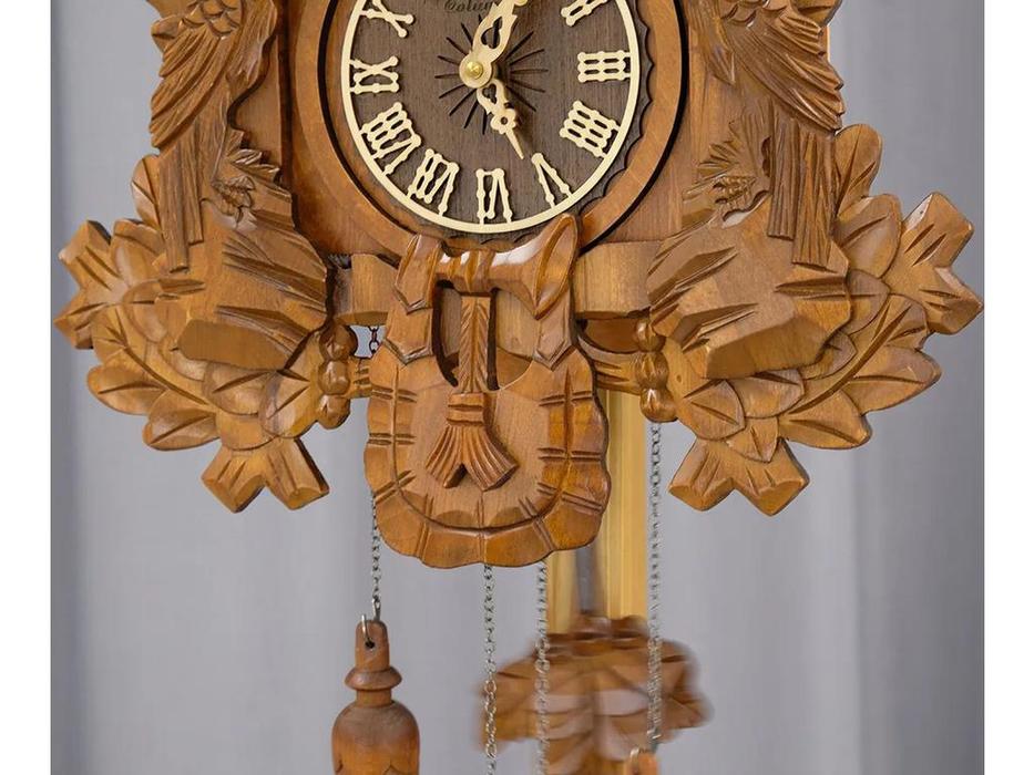 Columbus: Орёл: часы настенные с кукушкой  (коричневый)