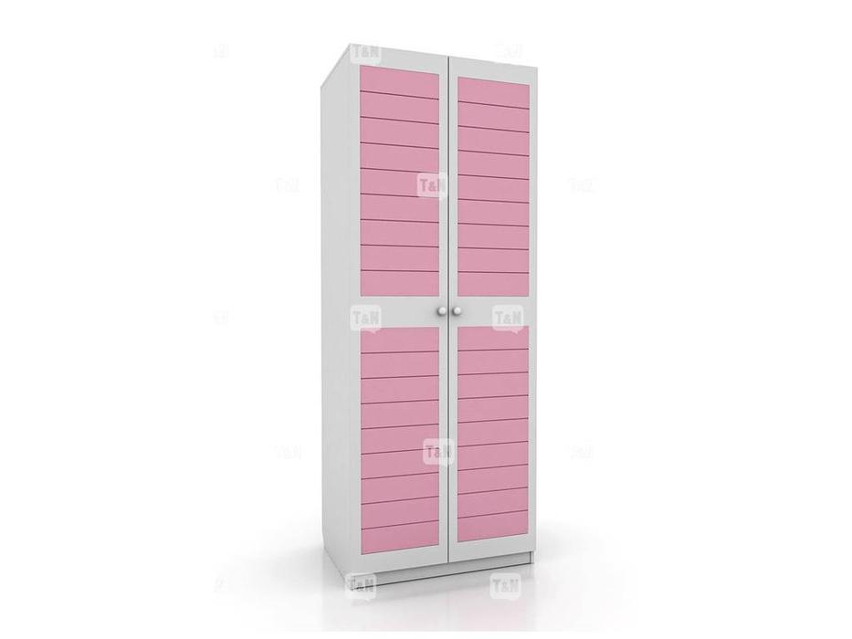 Tomyniki: Michael: шкаф 2-х дверный  (белый, розовый, зеленый, беж)
