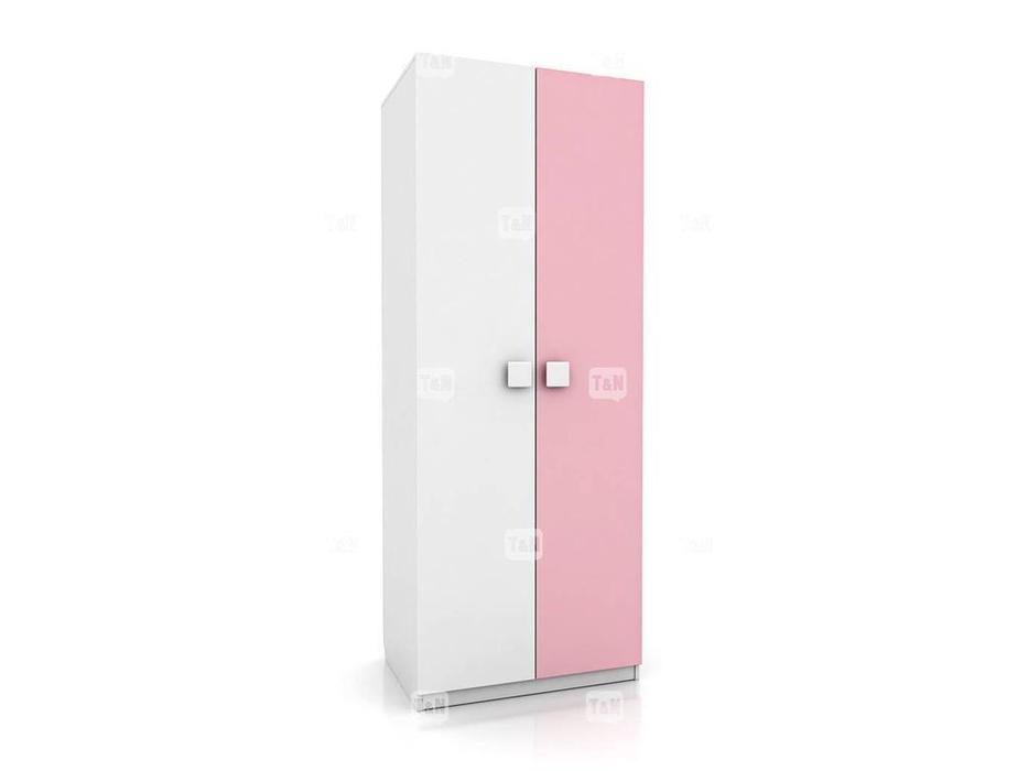 Tomyniki: Tommy: шкаф 2-х дверный   (розовый, салатовый, голубой, цвет дуба)