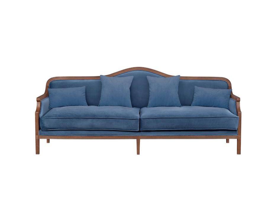 Interior: Madesta: диван 4 местный  (синий)