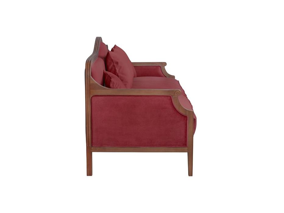 Interior: Madesta: диван 4 местный  (красный)