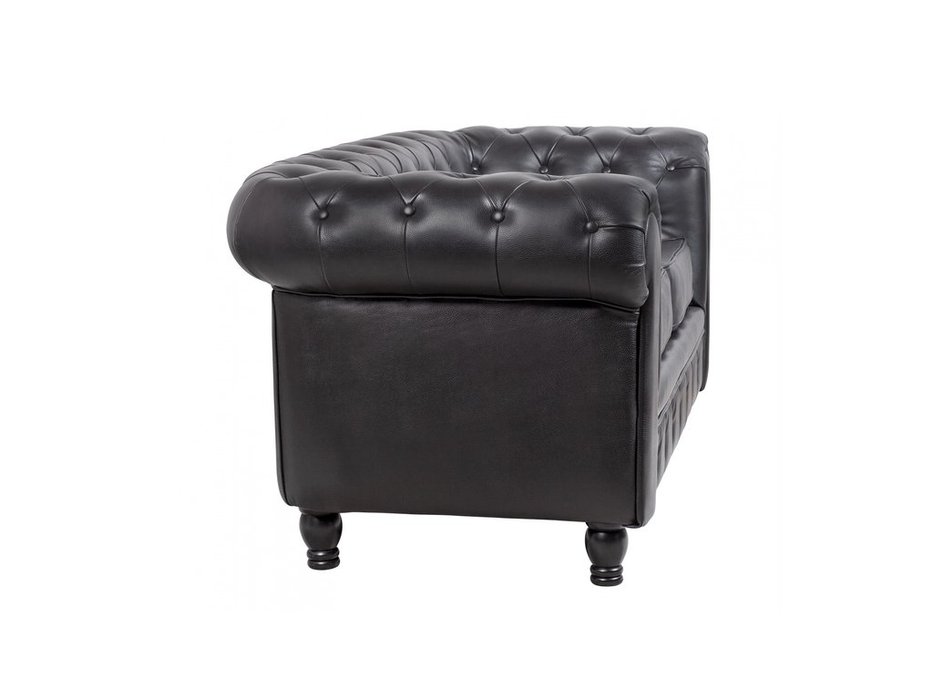 Interior: Chesterfield: диван (черный)