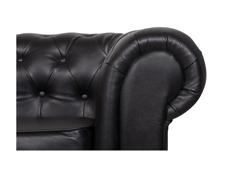 Interior: Chesterfield: диван (черный)