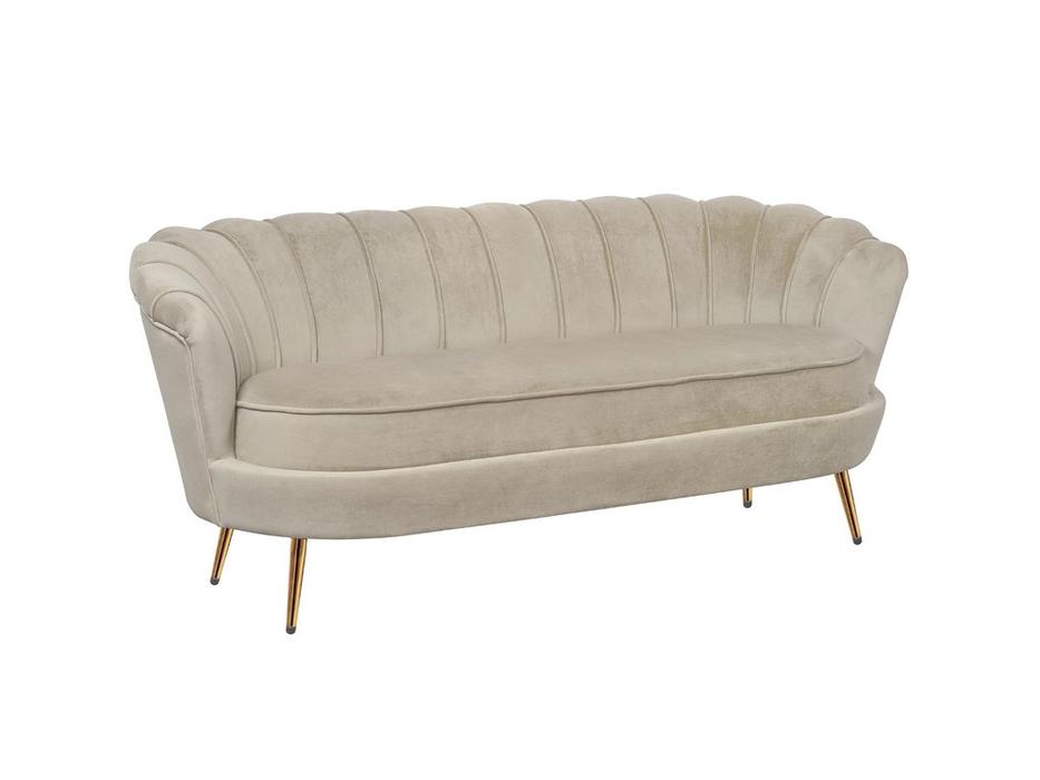 Interior: Pearl Triple: диван 3 местный ракушка (коричневый)
