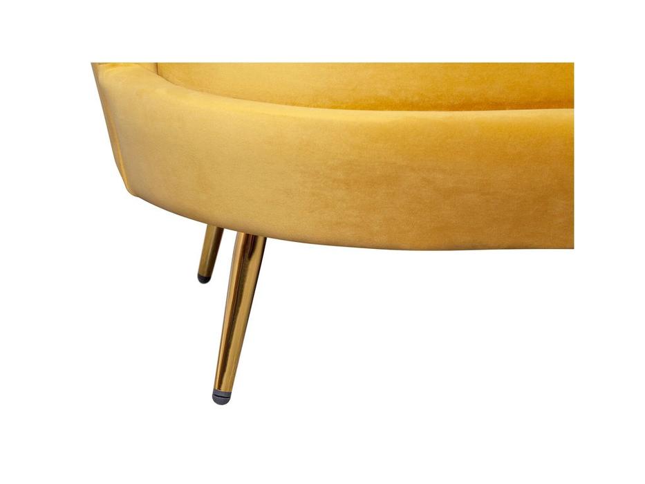 Interior: Pearl Triple: диван 3 местный ракушка (желтый)