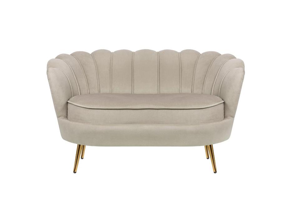 Interior: Pearl Double: диван 2 местный (светло коричневый)