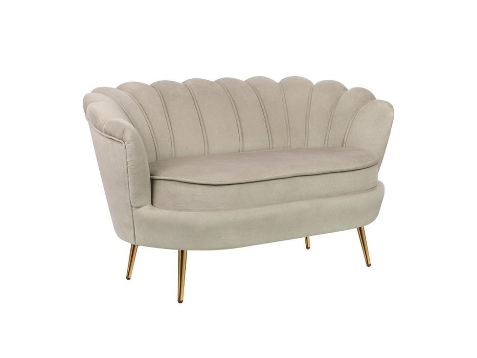 Interior: Pearl Double: диван 2 местный (светло коричневый)