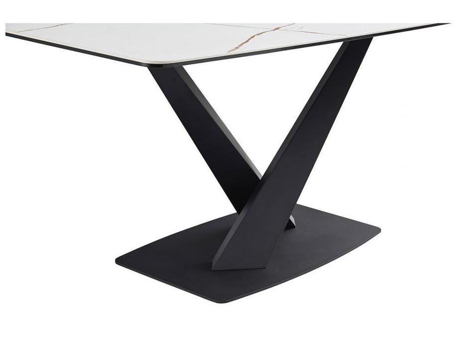ESF: стол обеденный керамический  (белый)
