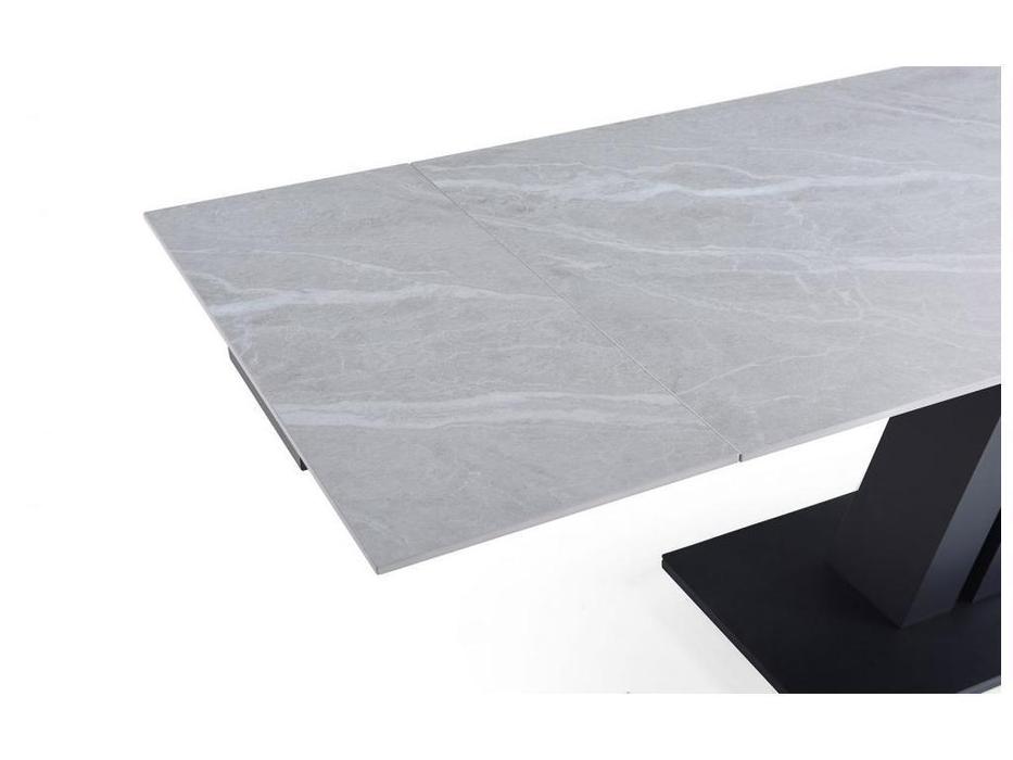 ESF: стол обеденный раскладной  (камень серый)