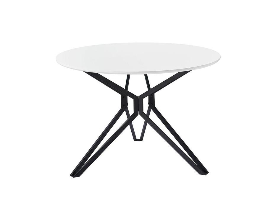 ESF: стол обеденный круглый  (белый)