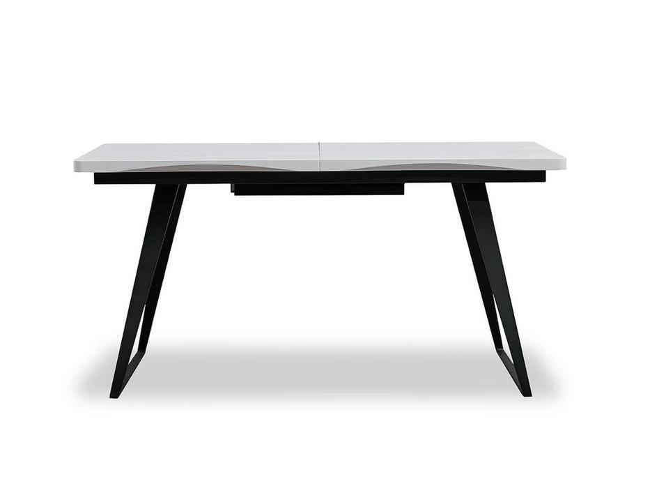 ESF: стол обеденный раскладной  (белый, черный)