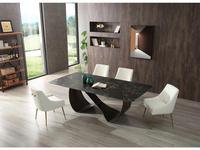 ESF: стол обеденный [DT9305FCI(240)black (черная керамика)