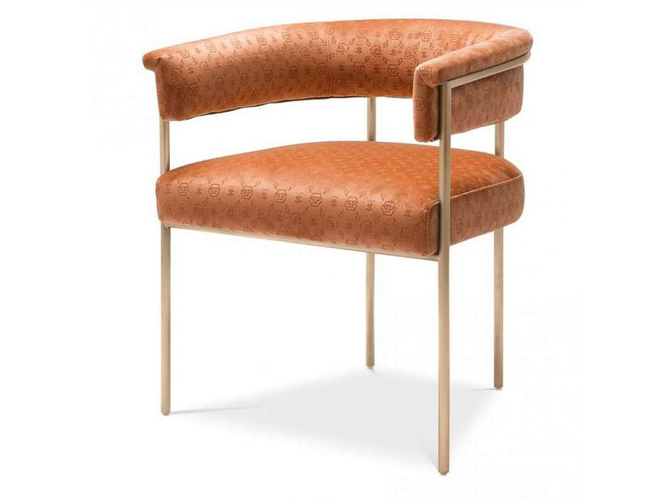 Eichholtz: Monogram: стул обеденный  (оранжевый)