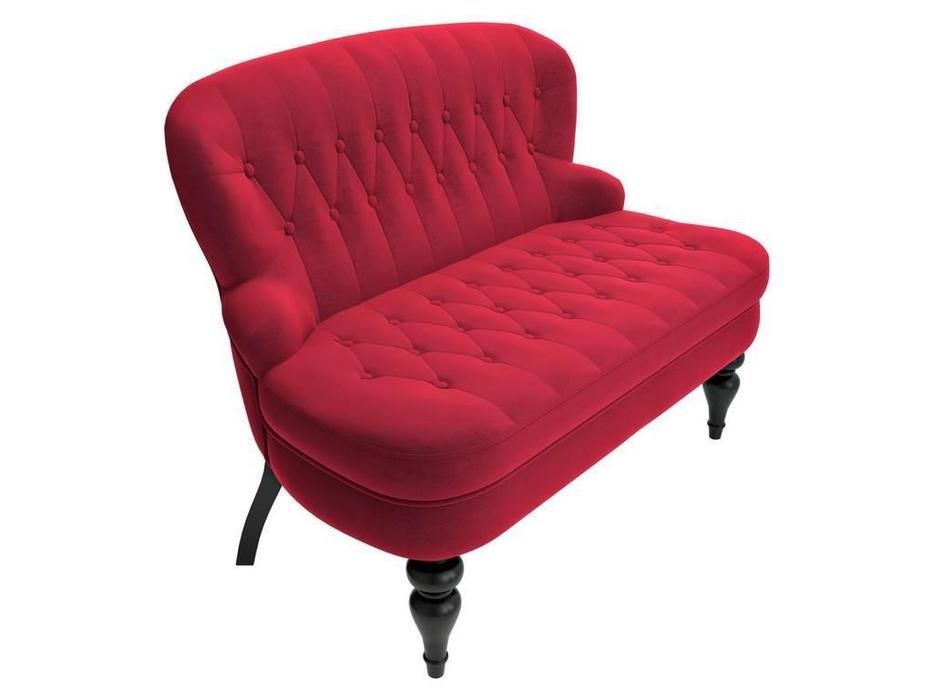 LAtelier Du Meuble: Canapes: диван 2-х местный  (красный, черный)