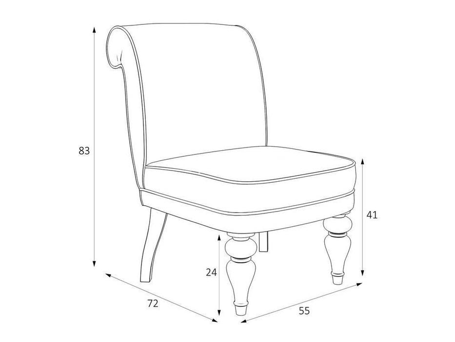 LAtelier Du Meuble: Лира: кресло  (серый, черный)