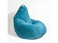 Шокмешок: кресло-мешок Aquarell ocean (синий)