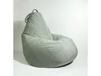Шокмешок: кресло-мешок Aquarell grey (светло-серый)