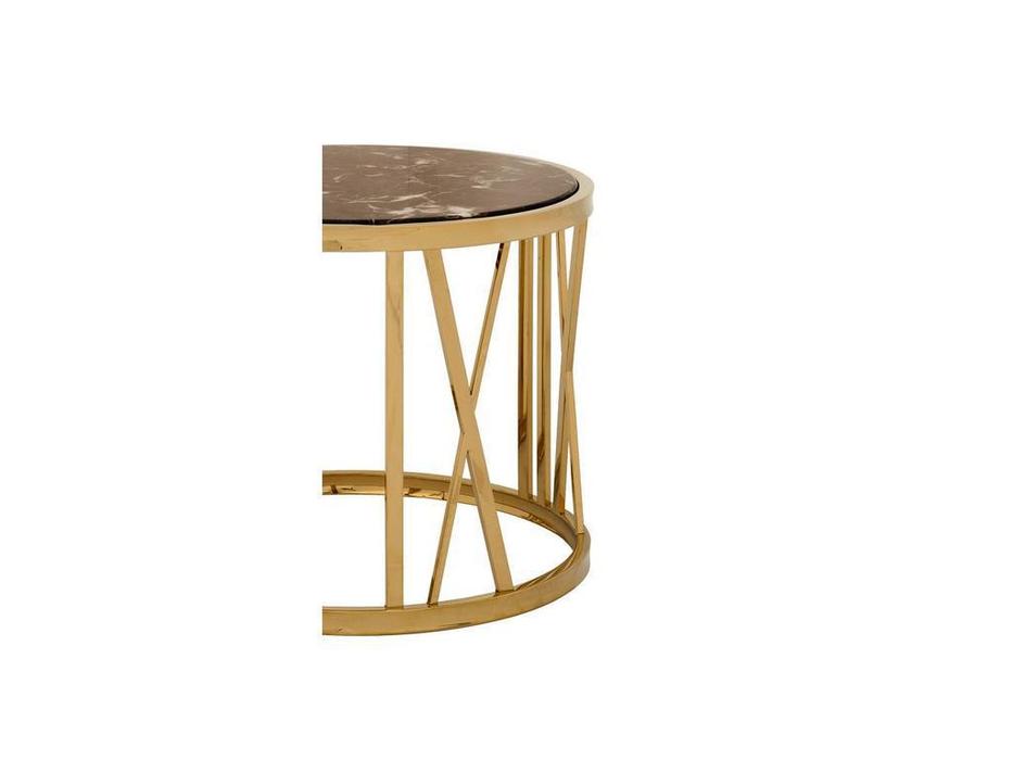 Eichholtz: Baccarat: стол кофейный  (металл, мрамор)