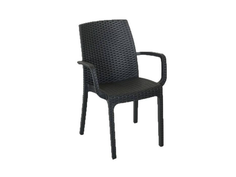 Rattan: Indiana: стул с подлокотниками  (венге)