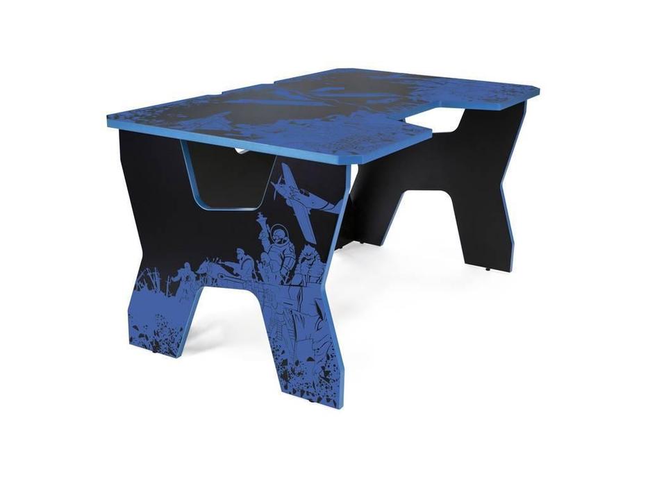 Generic Comfort: Gamer: стол компьютерный  (черный, синий)