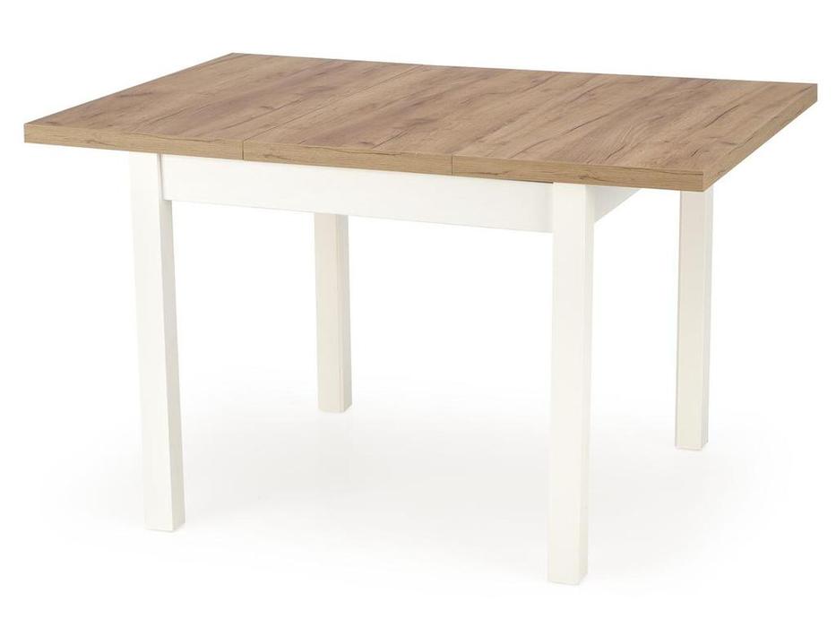 Halmar: Tiago kwadrat: стол обеденный (дуб крафт белый)