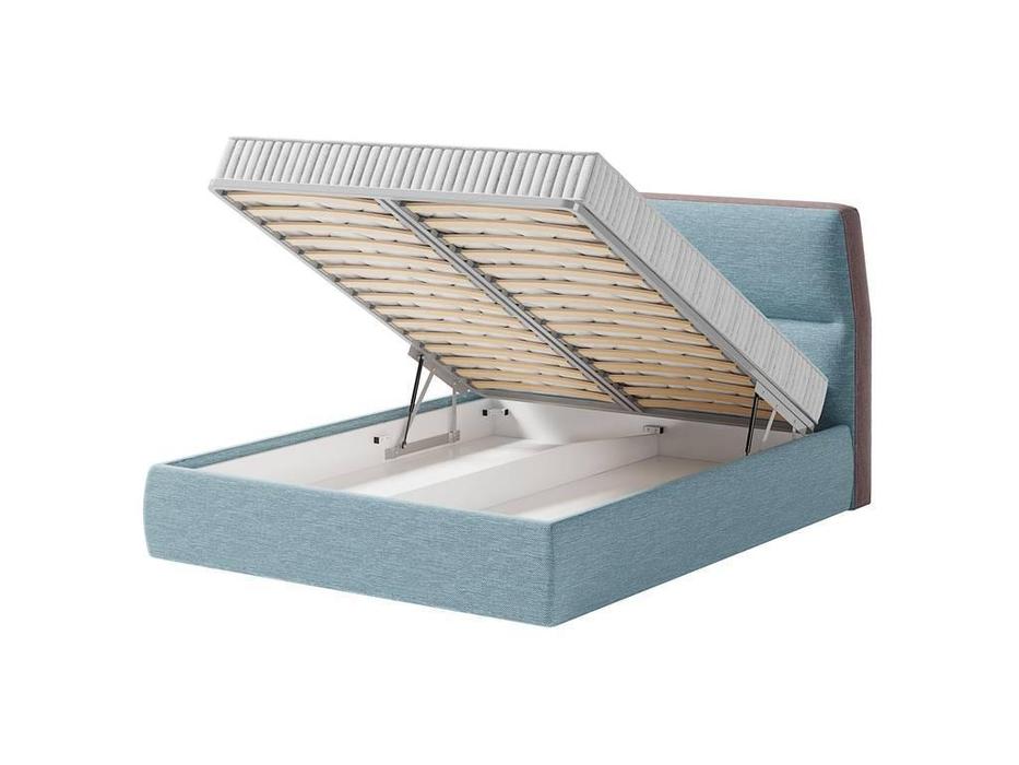 Artsit: Нолан: кровать с подъемным механизмом 140х200 (голубой)