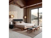 CUF Limited: Wooden Vintage Loft: кровать 180х200  (дуб)