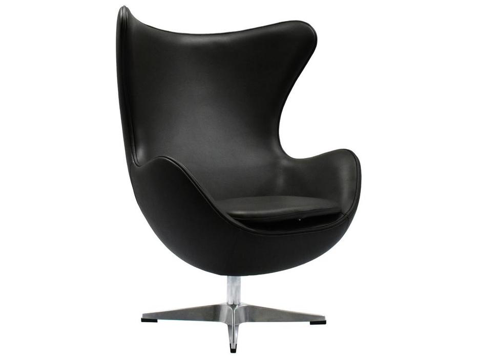 Bradexhome: Egg Chair: кресло  (чёрный)