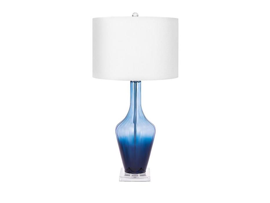 Hermitage: Одри: лампа настольная  (синий, белый)