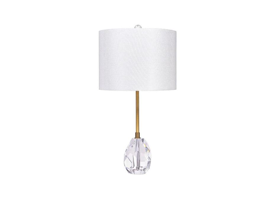 Hermitage: Джувел: лампа настольная  (латунь, белый)