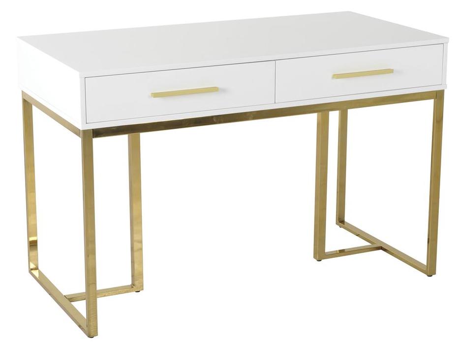 Linhai Lanzhu: Армада: стол консольный  (белый, золото)