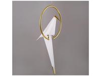 STG: Origami Bird: светильник подвесной  (золото)