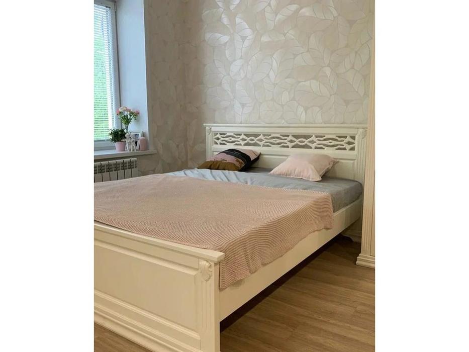 МастМур: Верона: кровать 180х200 (ваниль)
