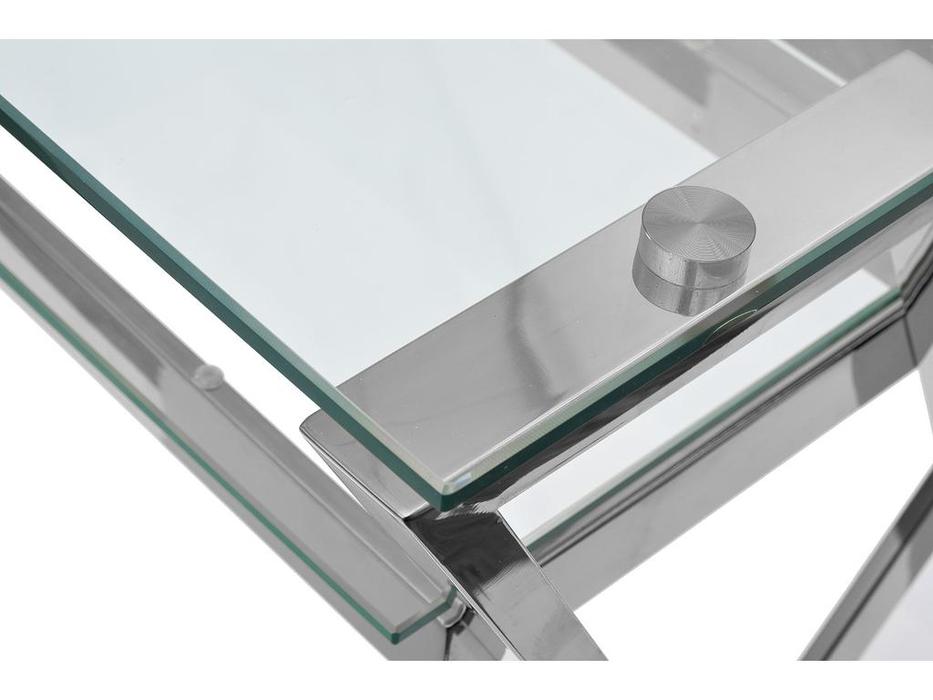 Garda Decor: стол письменный  прозрачное стекло (стекло)