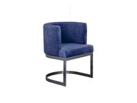 Garda Decor: стул мягкий  (синий)