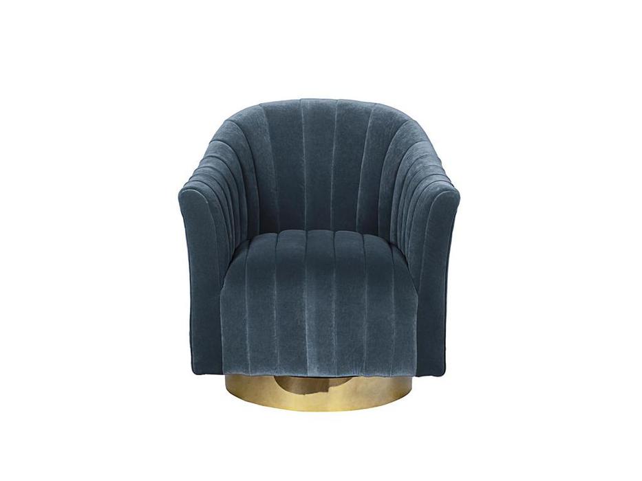 Garda Decor: GD: кресло вращающееся  (синий)