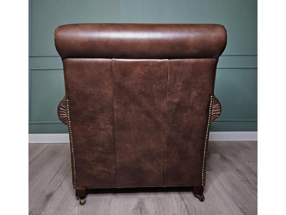 STG: RS020: кресло на колесиках  (коричневый)